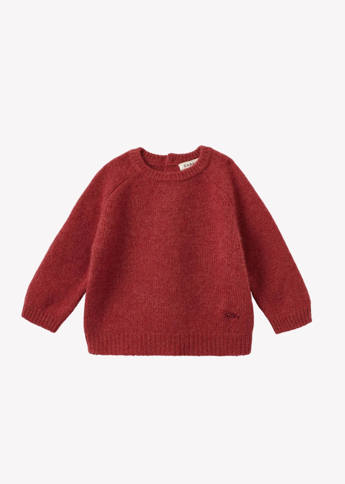 Poa Cashmere Baby sweater i Rose fra CARAMEL
