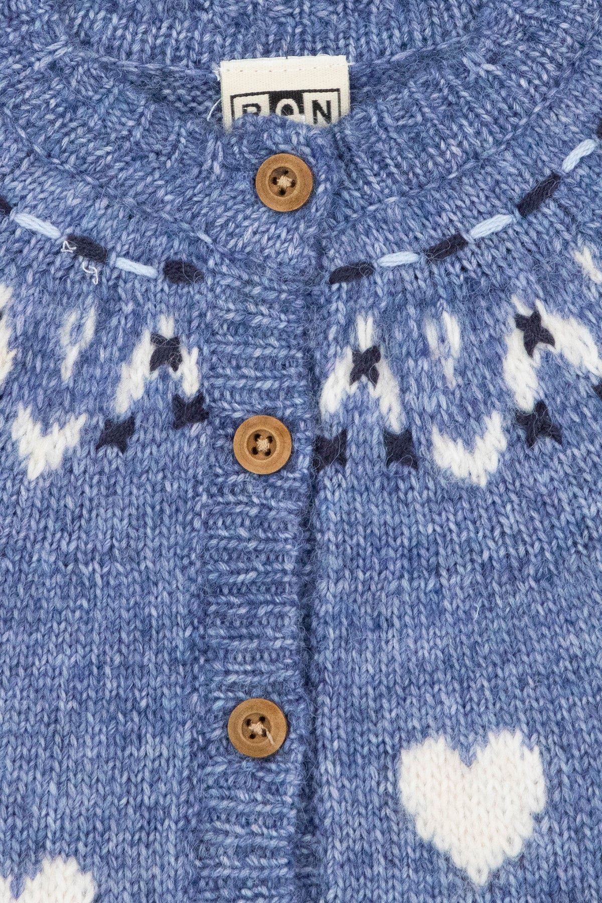 Pastel strikvest