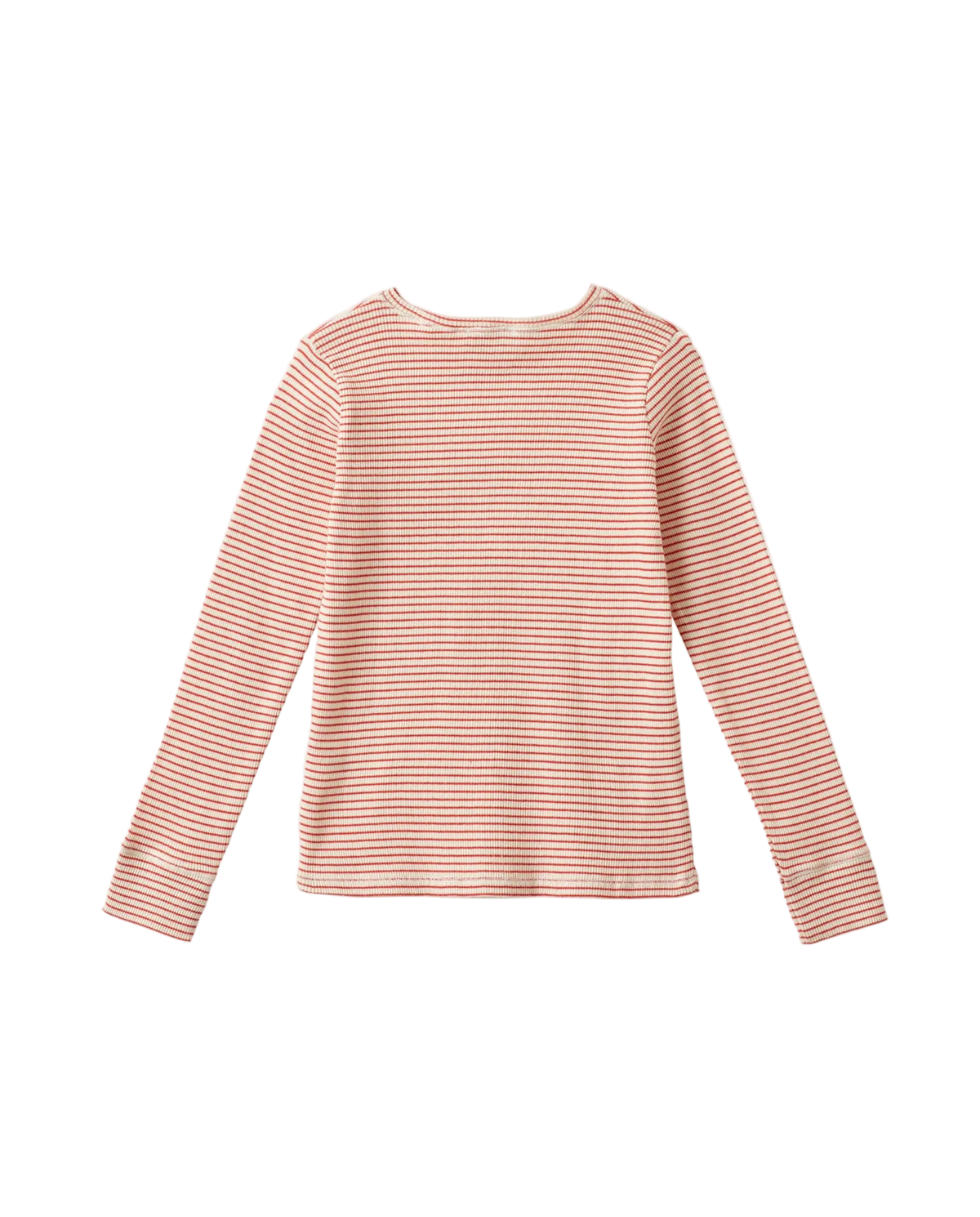 Kishon Kids Tee i Redcurrant / Cream fra CARAMEL, bagfra