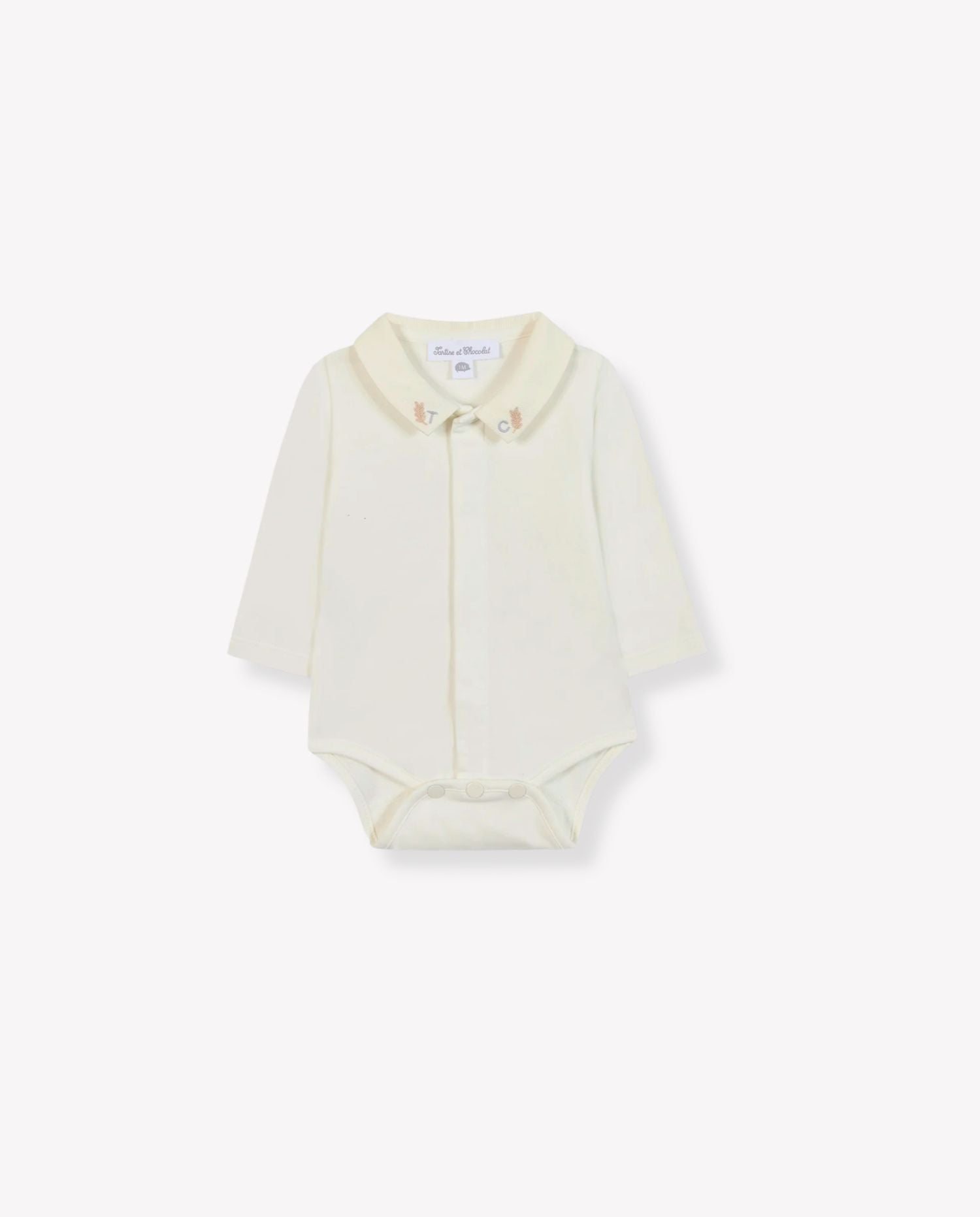 Collared Baby Bodysuit - CO LABEL