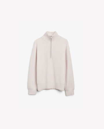 Premium Rib Zip Turtleneck - CO LABEL