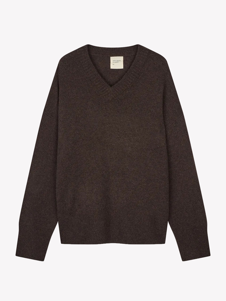 Premium V-Neck – Black Truffle