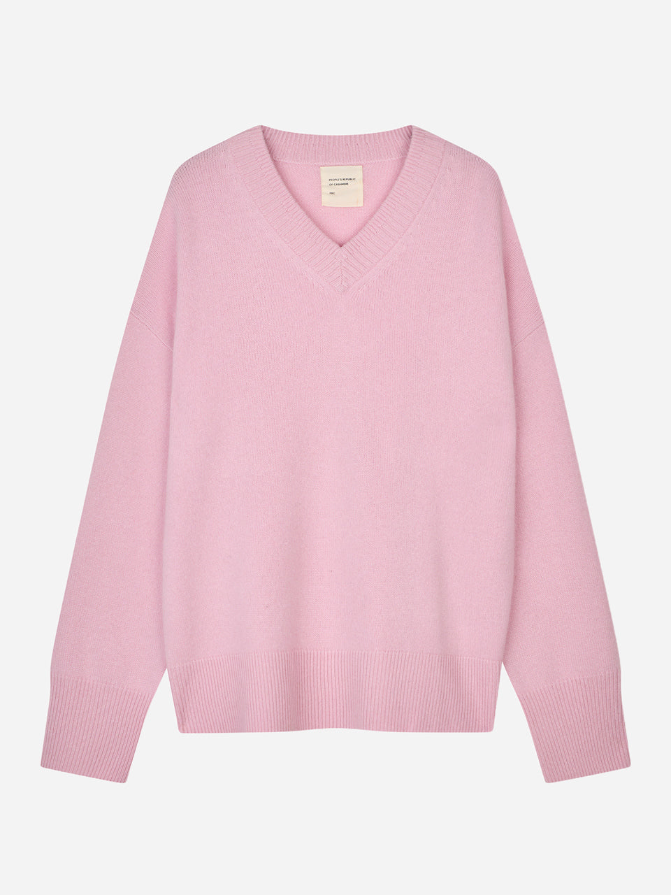 Premium V-Neck – Light Pink