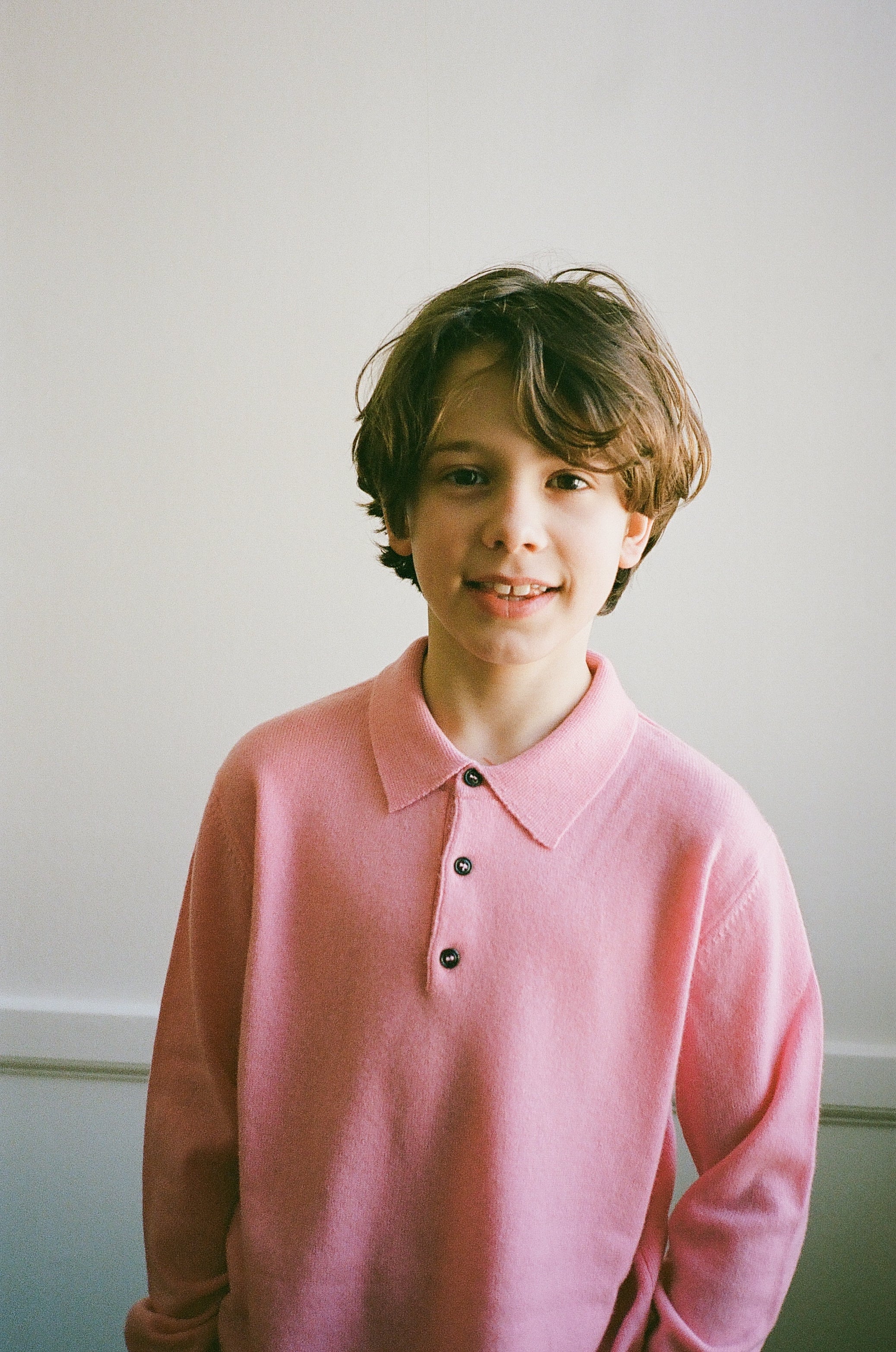Kids Cashmere Polo