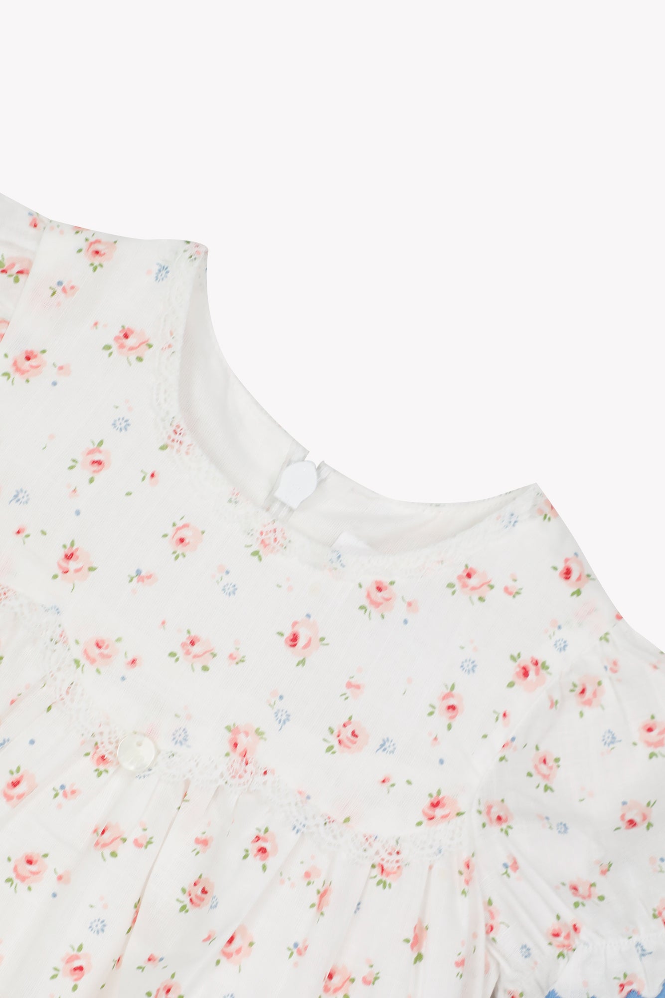 Blomstret Baby Kjole
