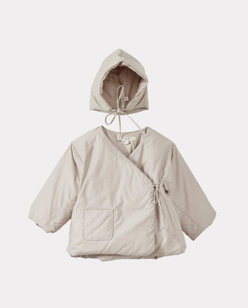 CARAMEL DOWN BABY JACKET - CO LABEL