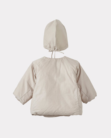CARAMEL DOWN BABY JACKET - CO LABEL