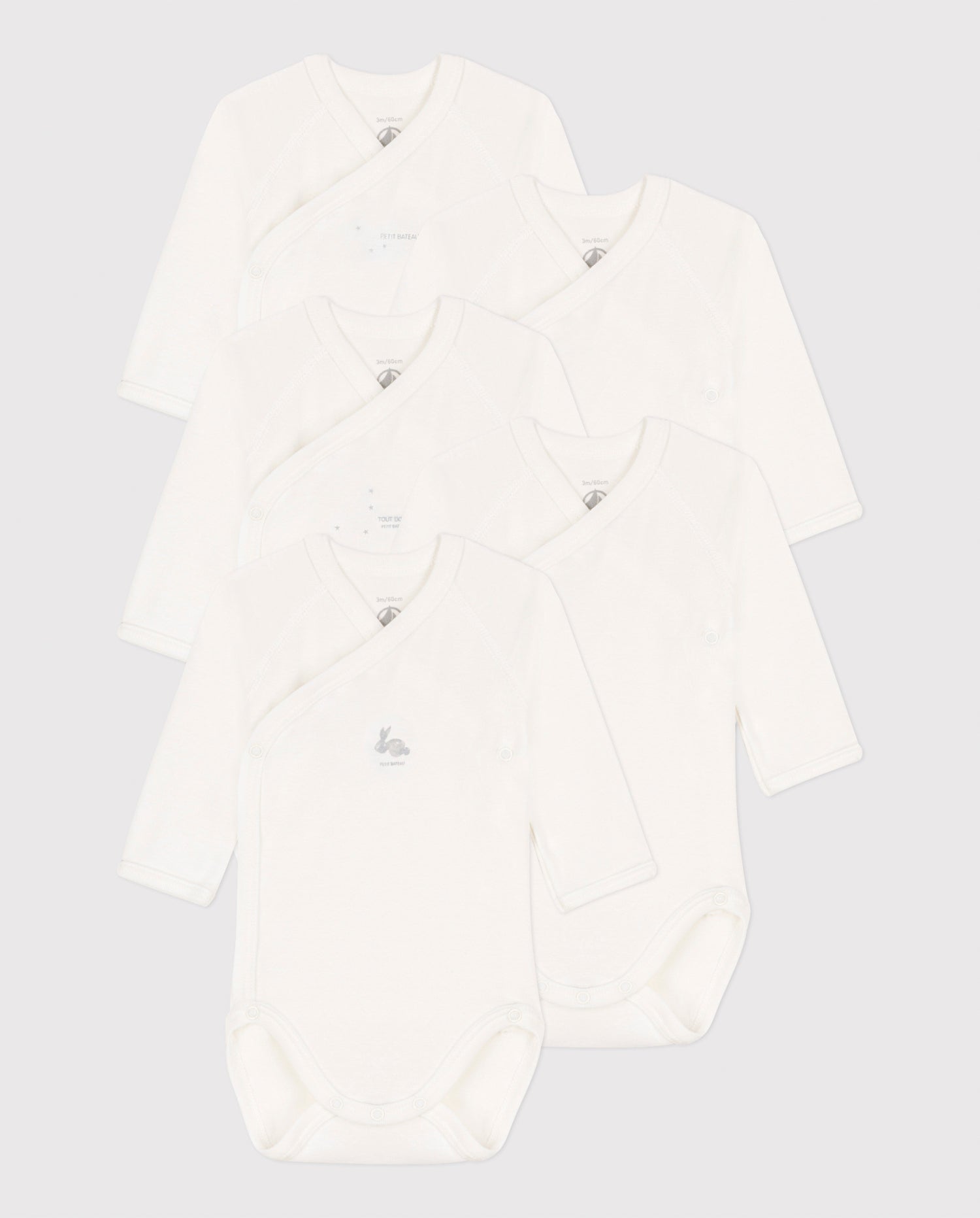 PETIT BATEAU 5 - PACK BODY - CO LABEL