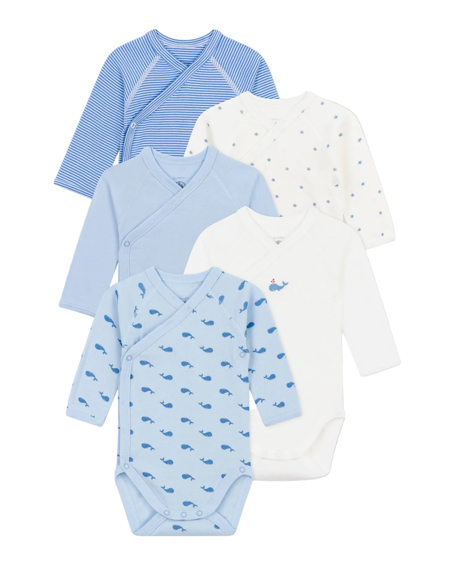 5-Pack Bodystockings - Whales