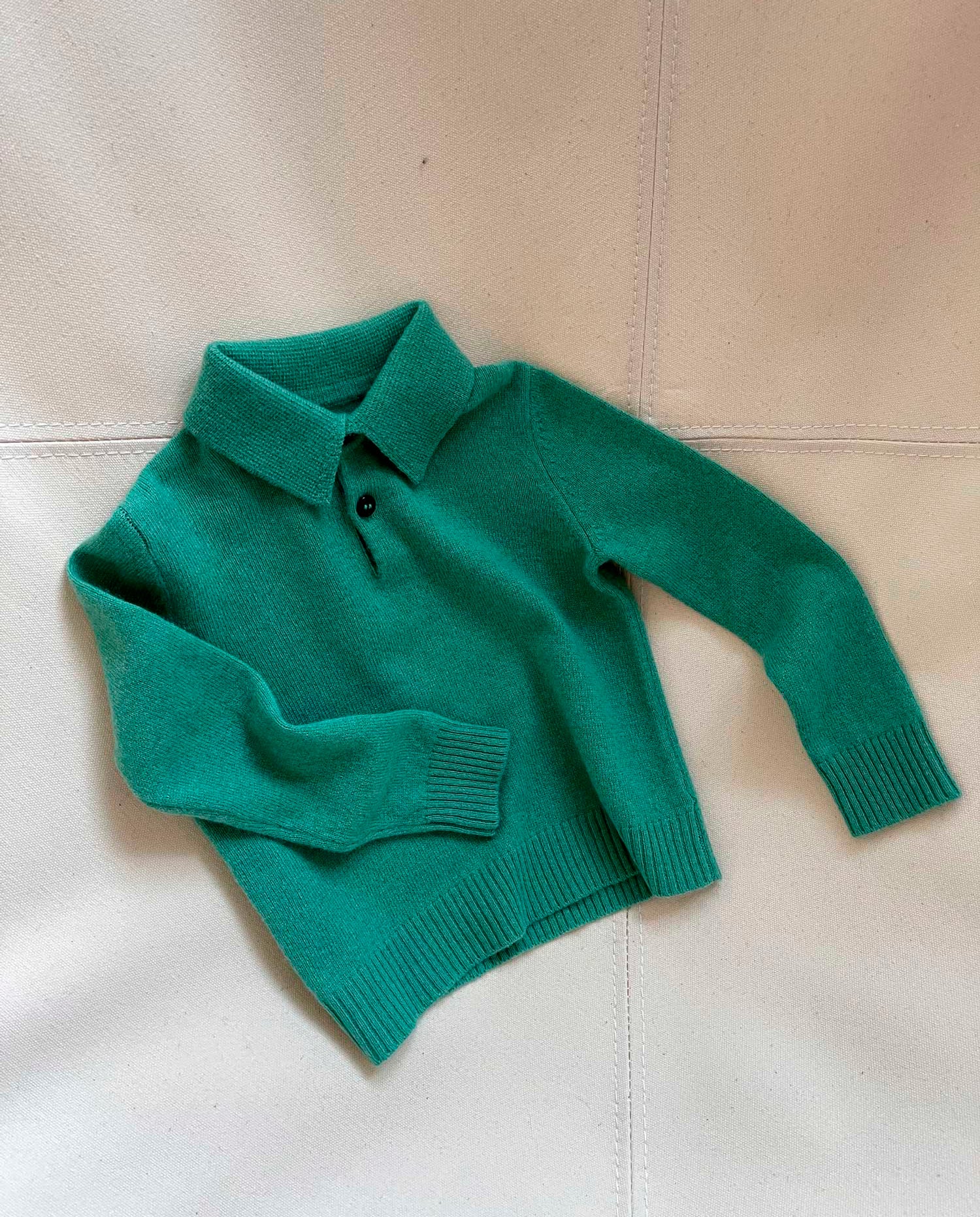 PRC CASHMERE POLO KIDS - CO LABEL