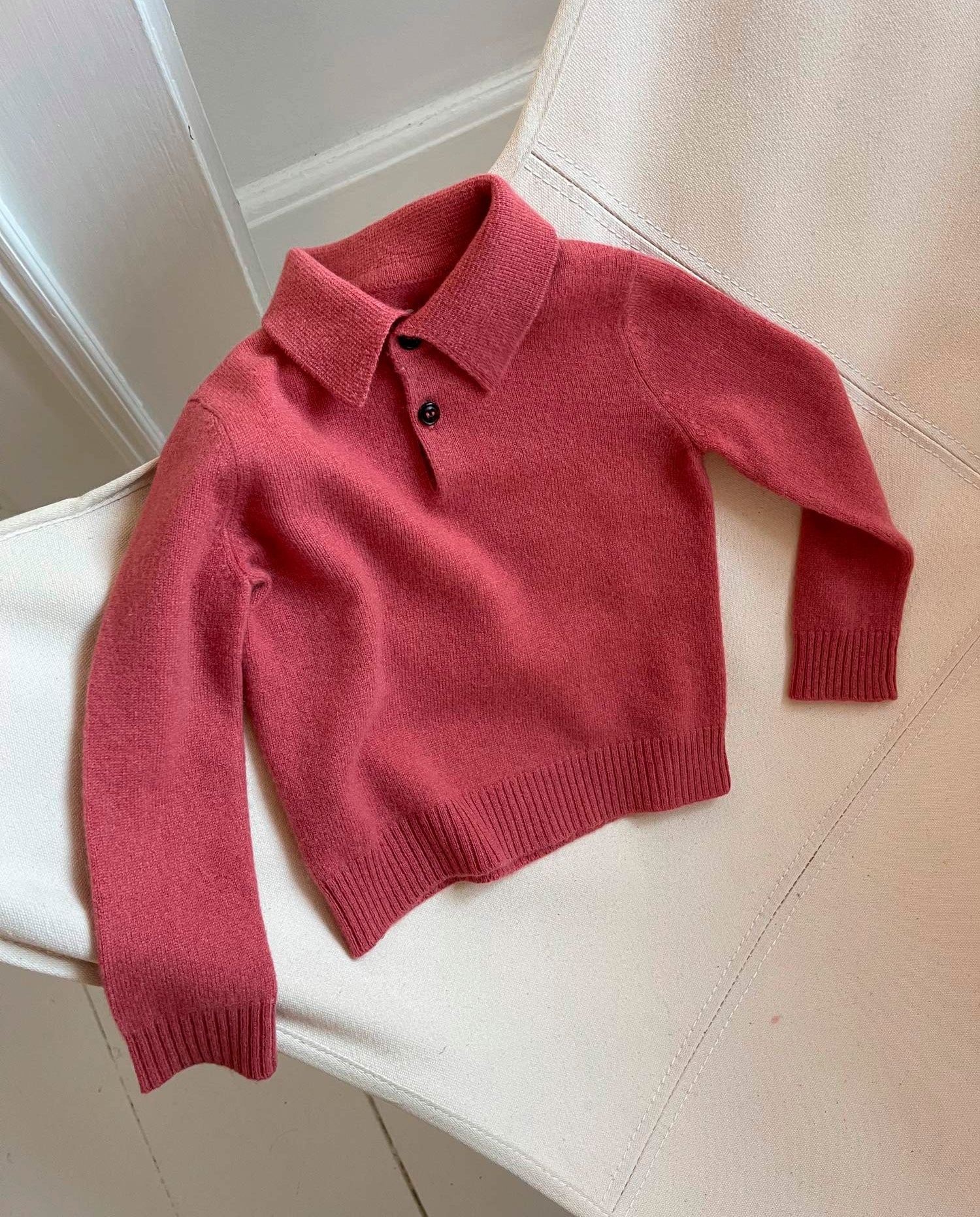 PRC CASHMERE POLO KIDS - CO LABEL