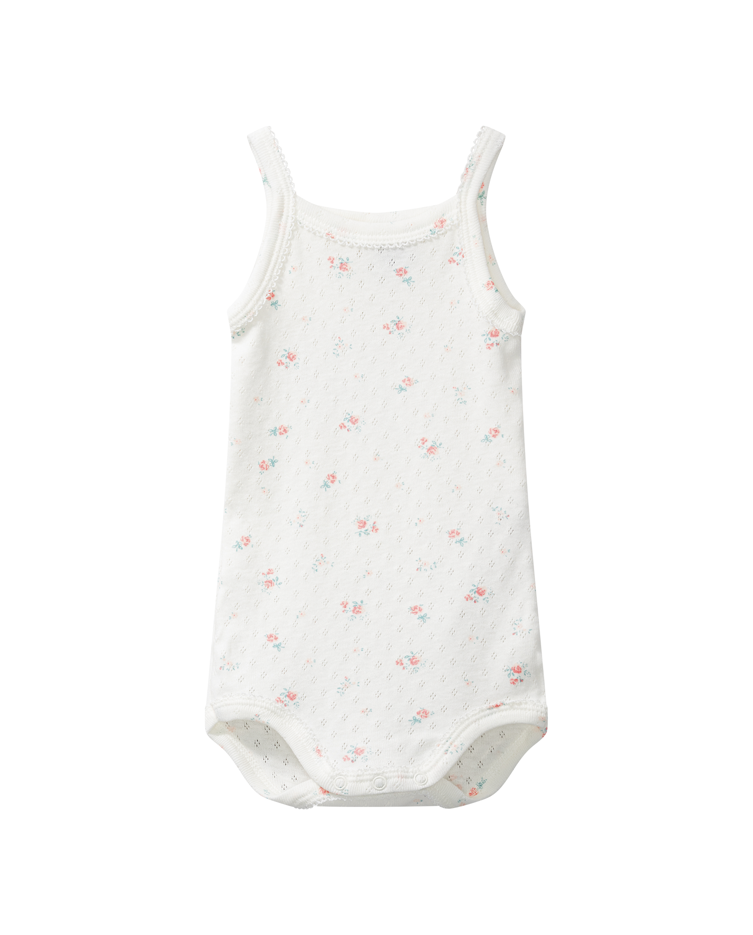 Body med stropper - blomster