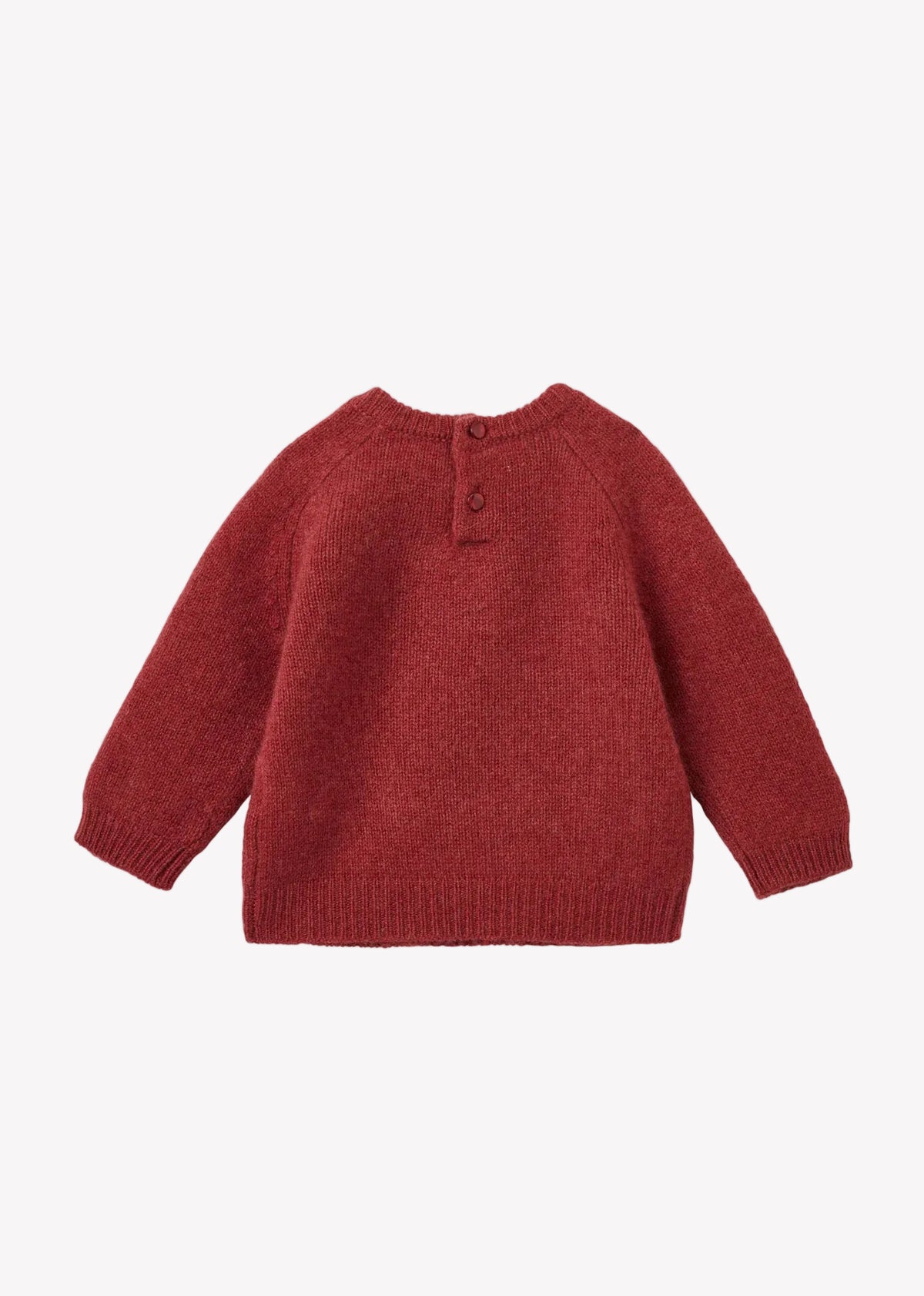 Poa Cashmere Baby sweater i Rose fra CARAMEL