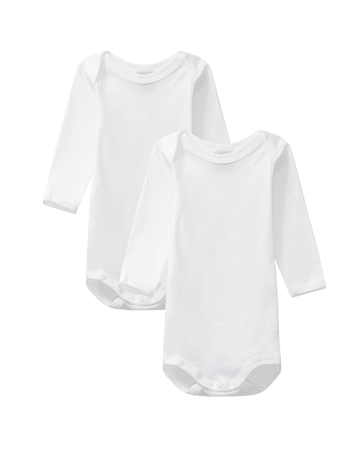 2-pakke langærmet body