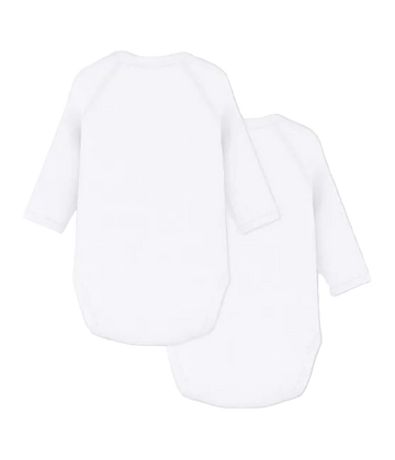 2-pakke langærmet crossover body