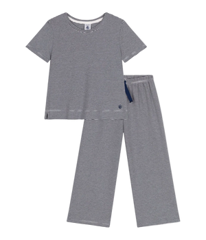 Sort stribe Pyjama Set