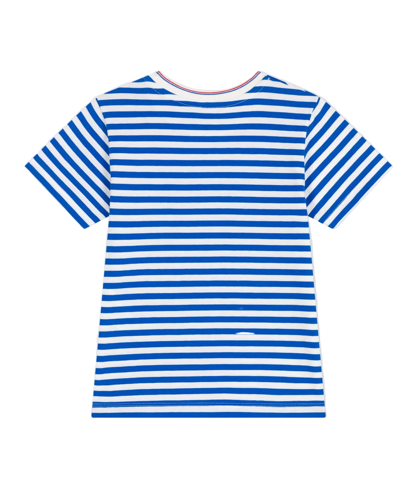 Blå/hvid stribe T-Shirt