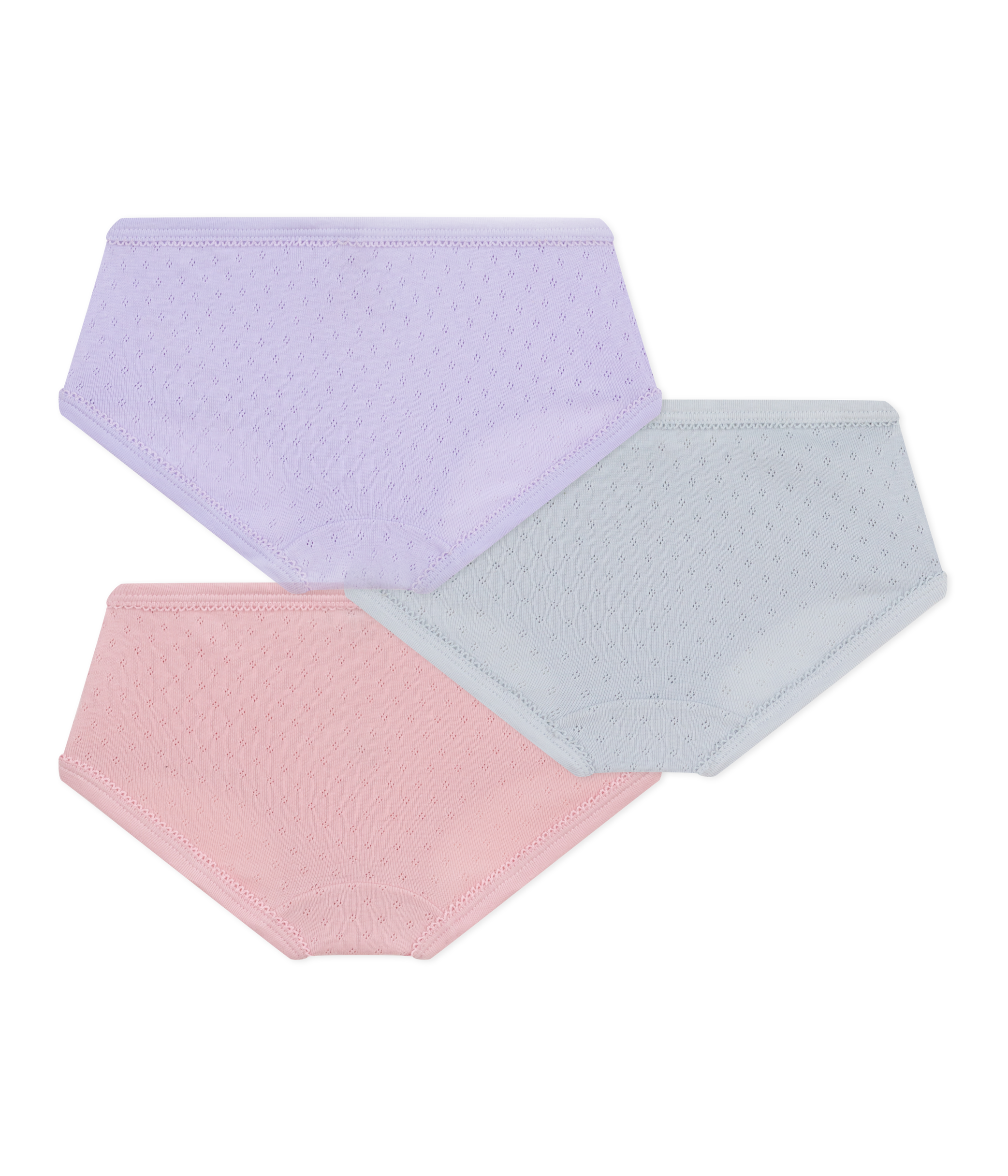 3 pakke underbukser - pointelle