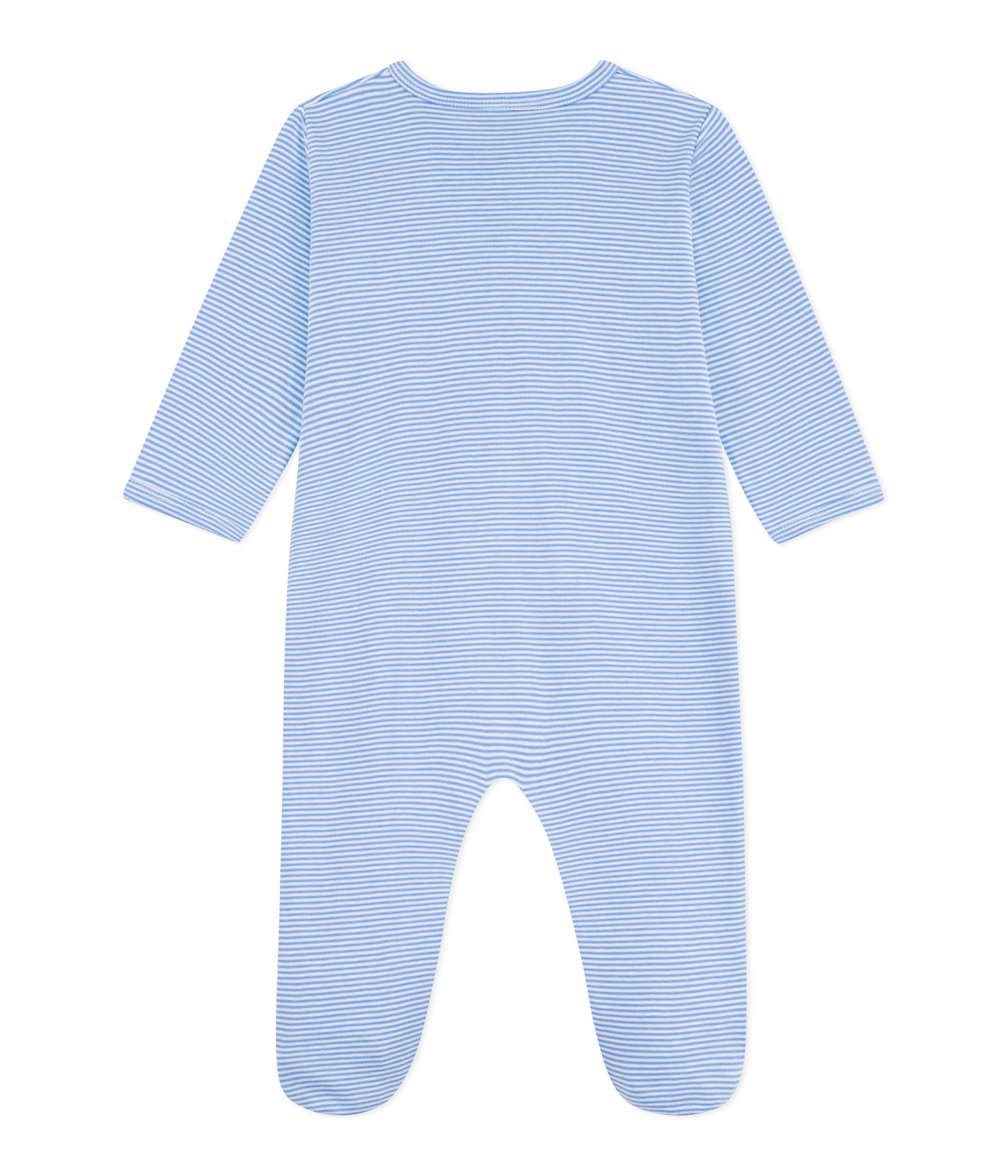Blue Striped Sleepsuit