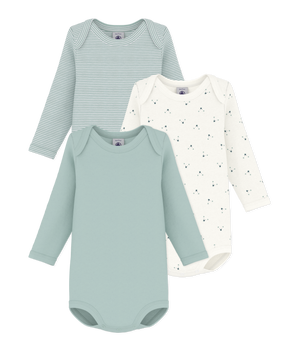 3-pak langærmet body