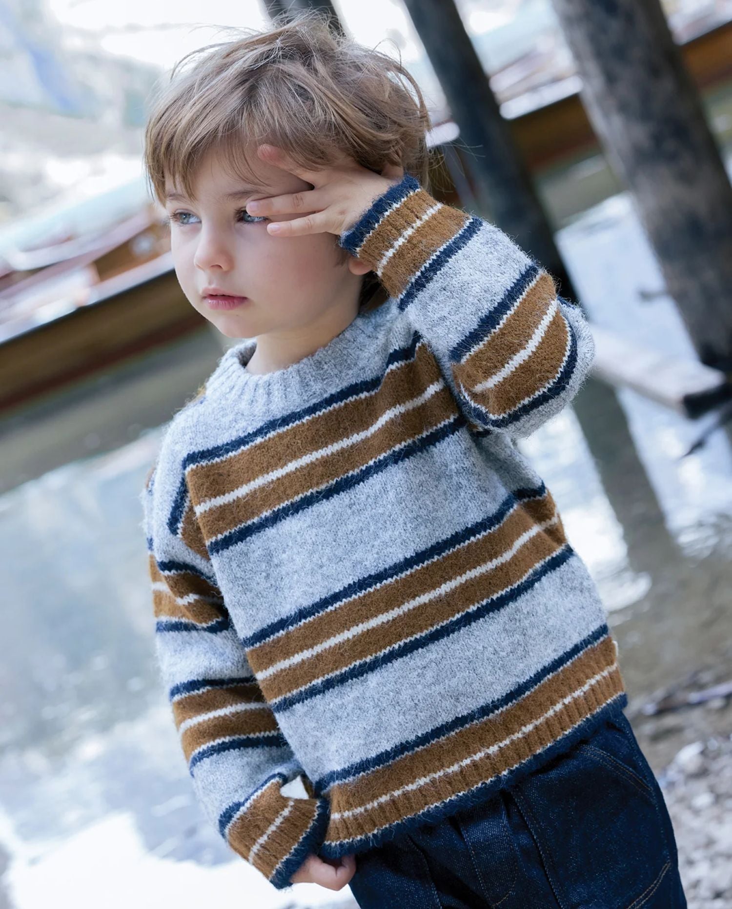 Milton Stripe Sweater - CO LABEL