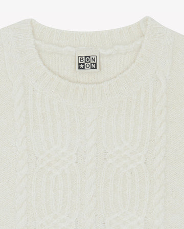 Lucia Cableknit Sweater