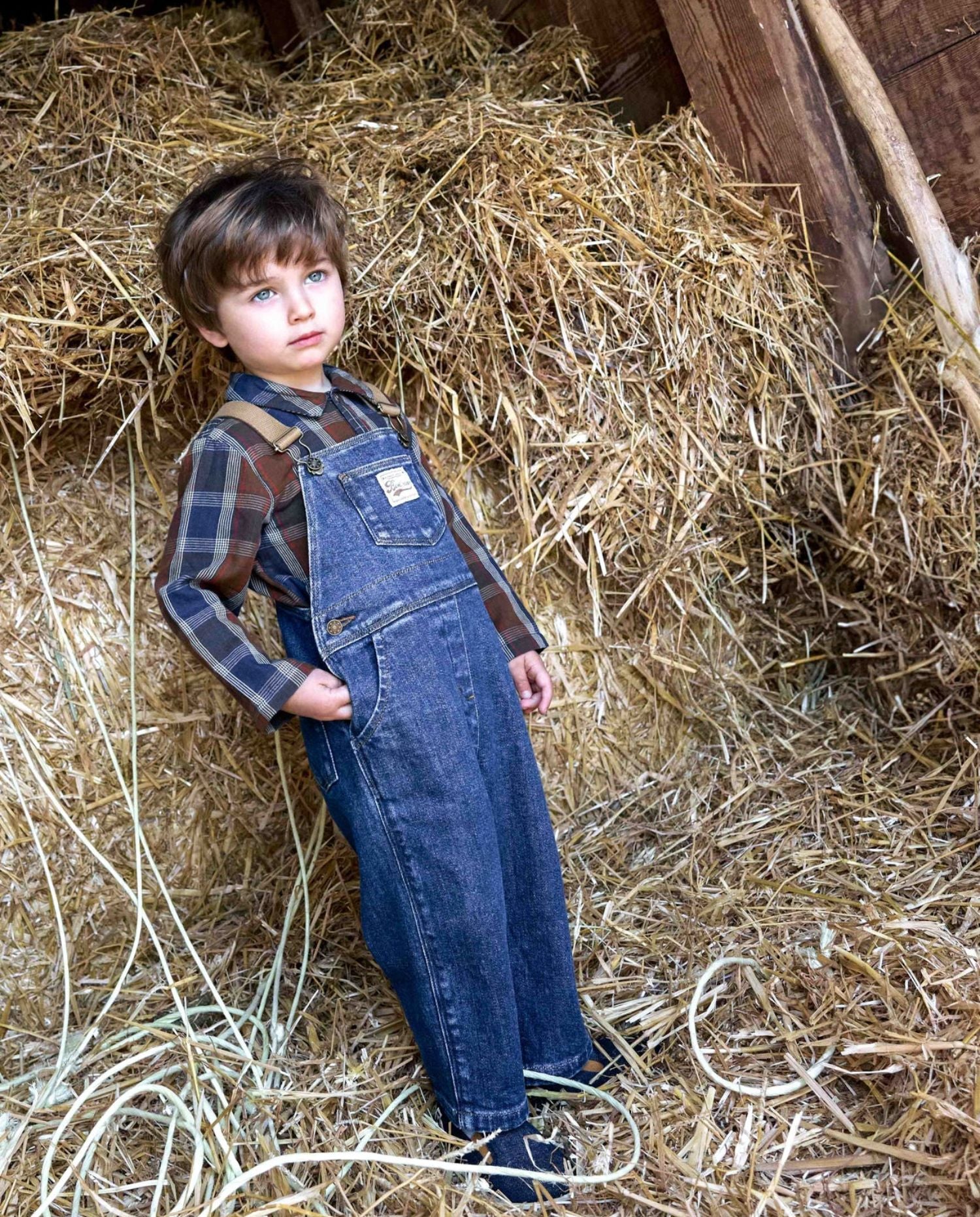 Micare Denim Dungaree - CO LABEL
