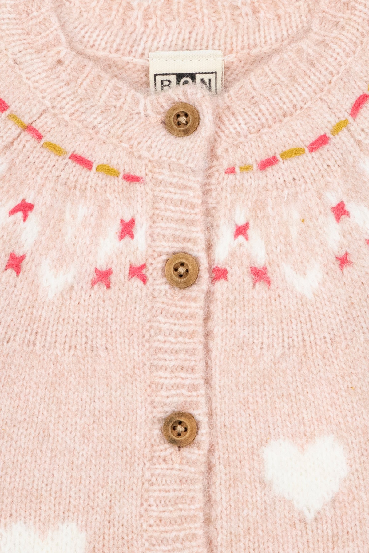 Pastel strikvest