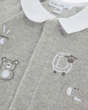 Alphabet Velour Pyjama