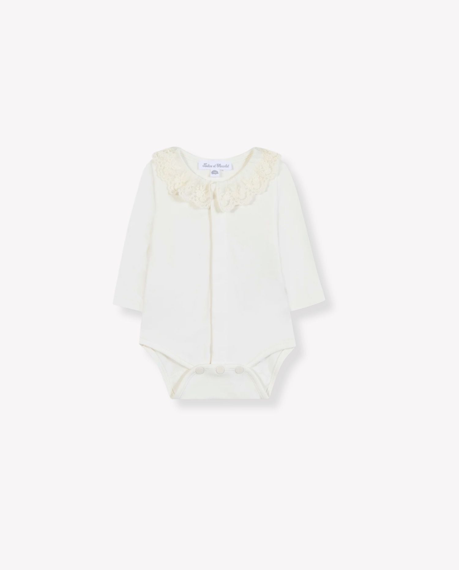 Collared Rib Bodysuit - CO LABEL