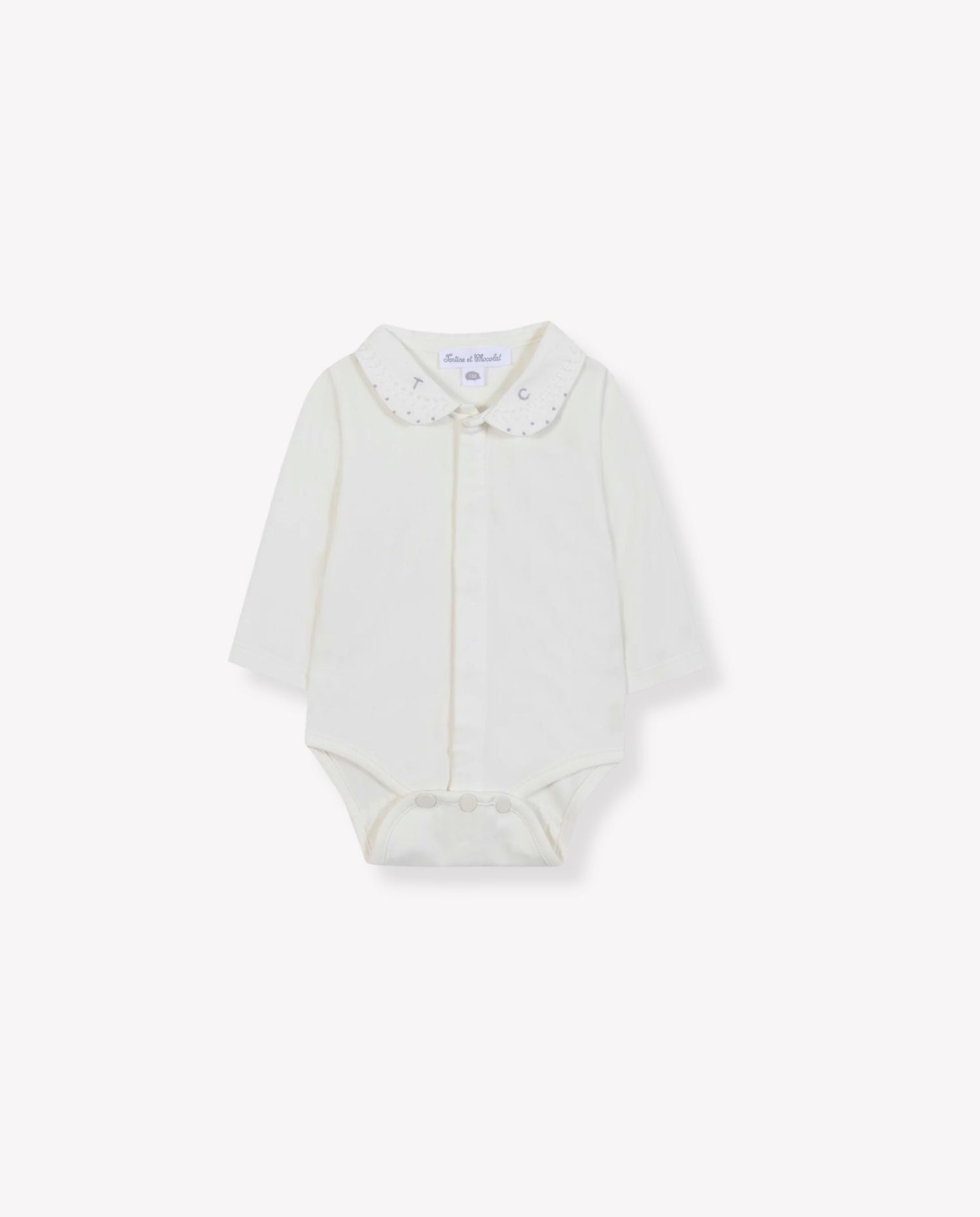 Collared Baby Bodysuit - CO LABEL