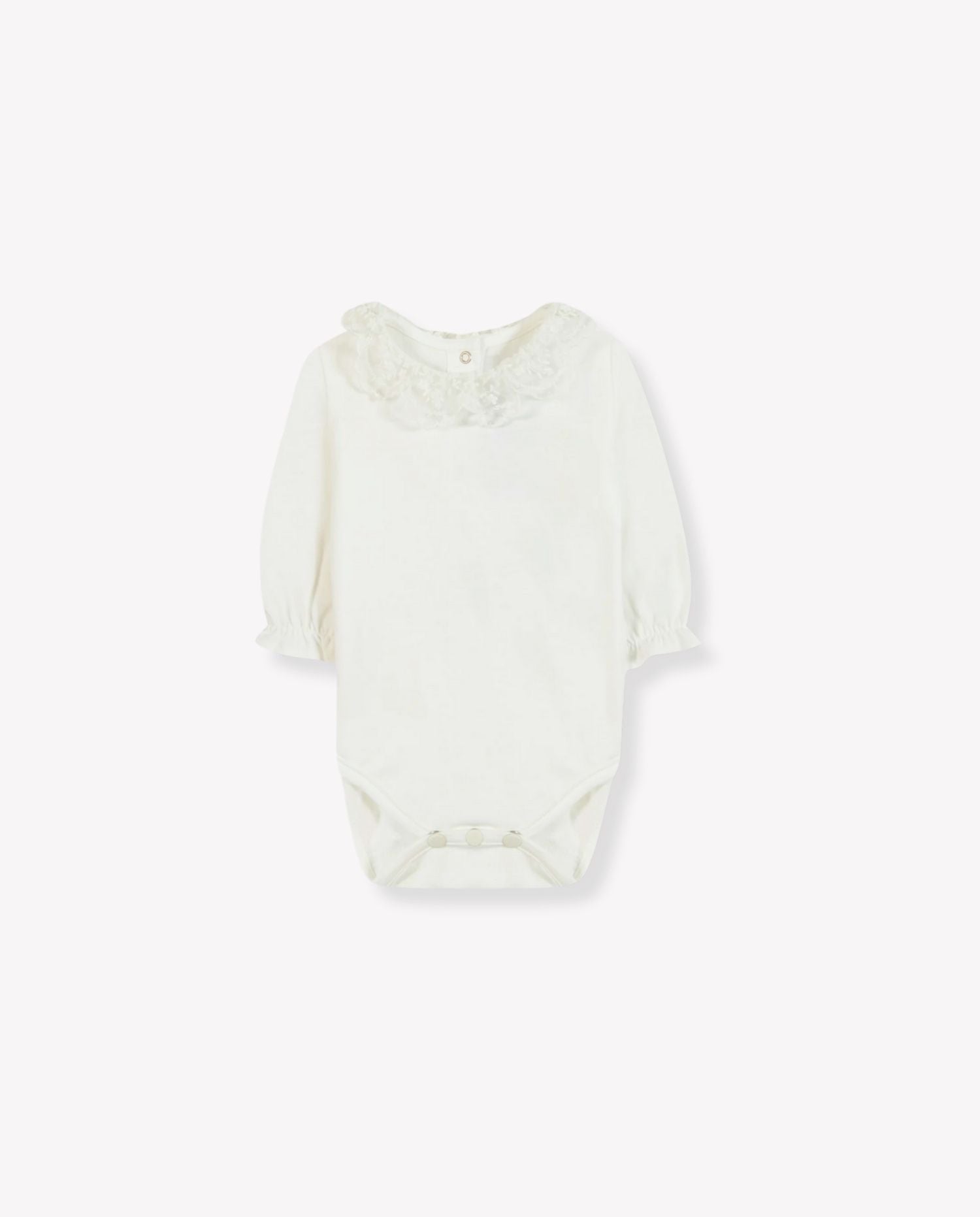 Eyelet-Collar Bodysuit