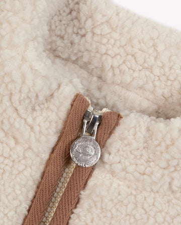 Faux-Shearling Vest