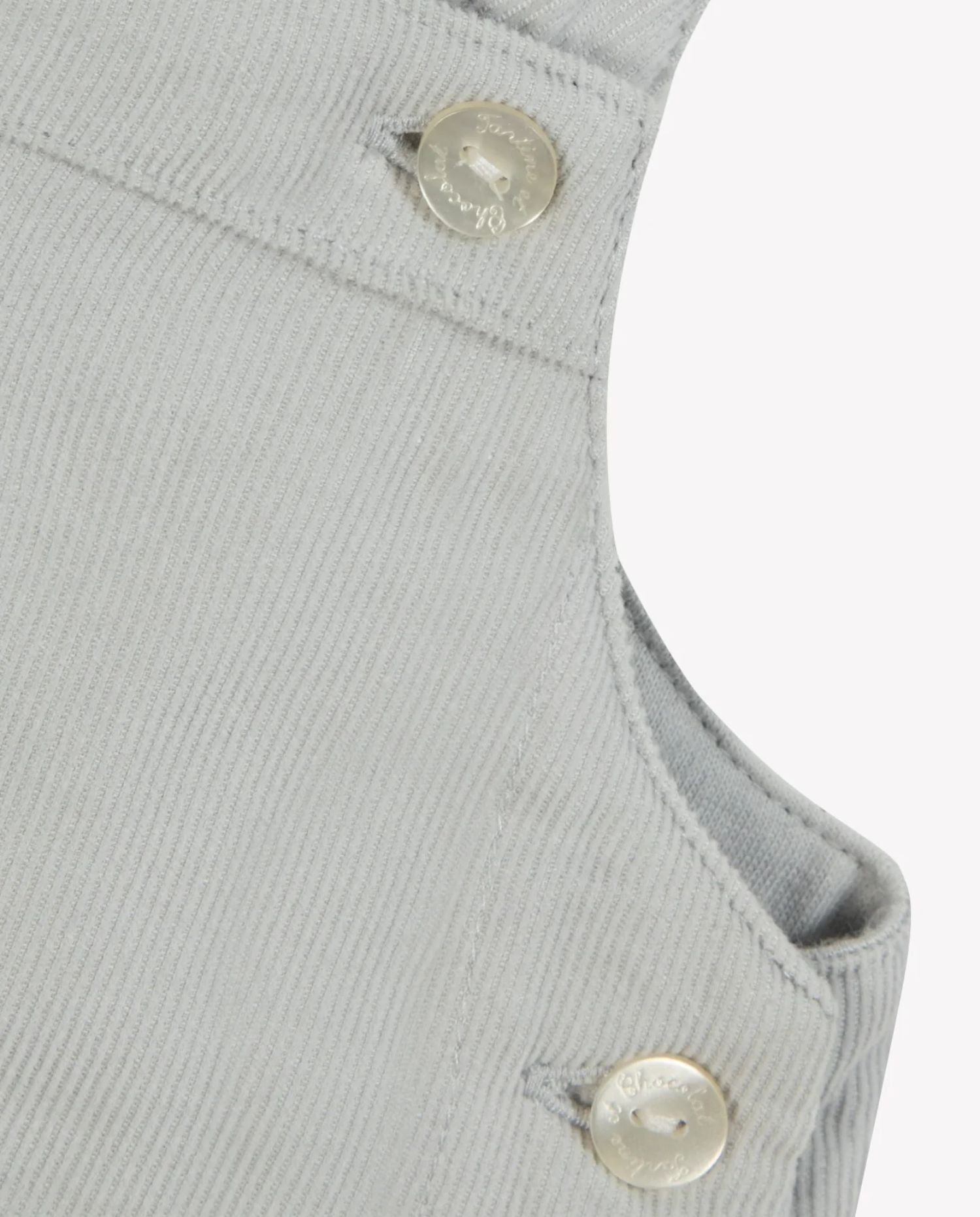 Long Corduroy Dungarees - CO LABEL