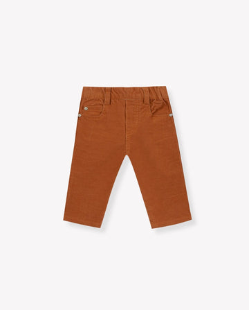 Rust Corduroy Trousers