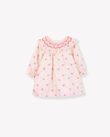 Floral Embroidered Dress