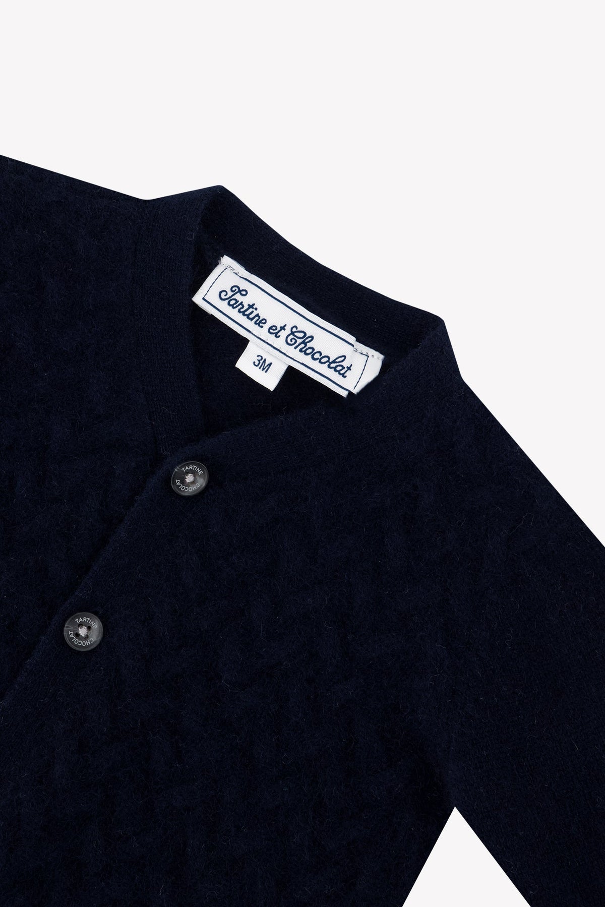 Cashmere Cardigan m. Snoninger