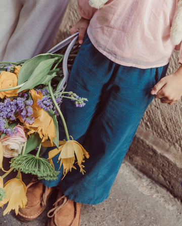 Pants Flor Thin Corduroy