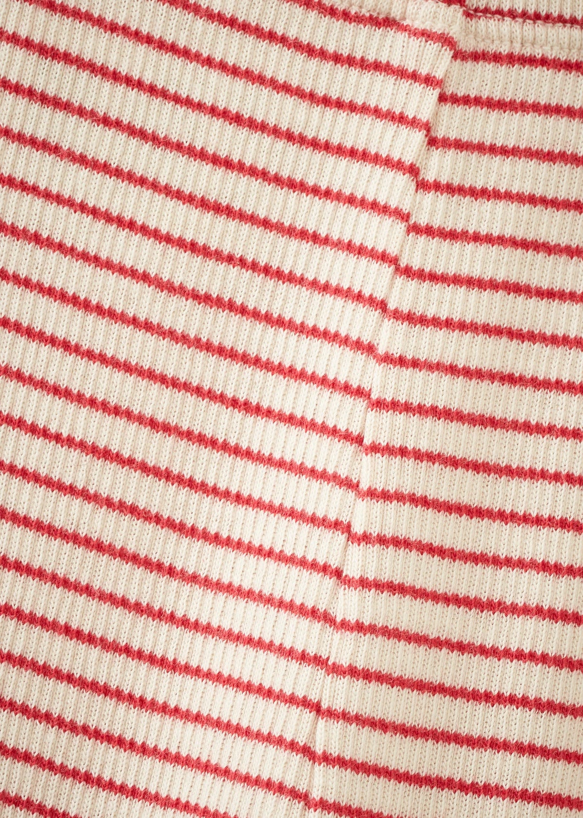 Judd Kids Leggins i Redcurrant / Cream fra CARAMEL, detalje