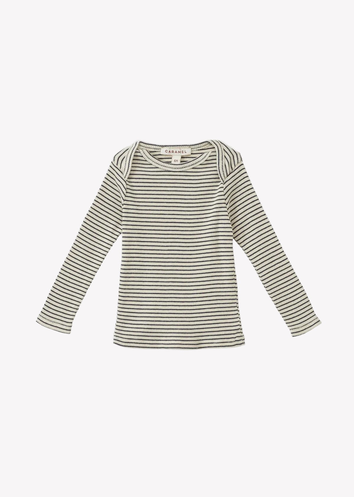 Kishon Baby Tee i Navy / Cream fra CARAMEL, forfra