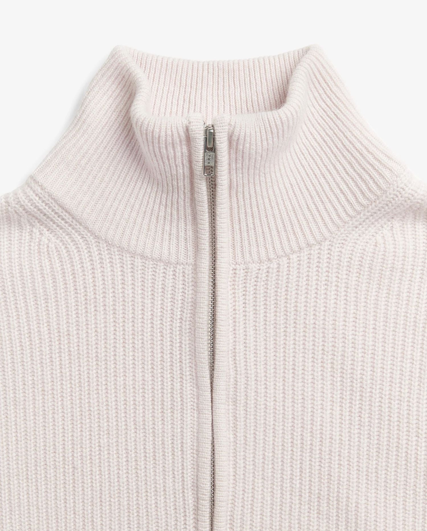 Premium Rib Zip Turtleneck - CO LABEL