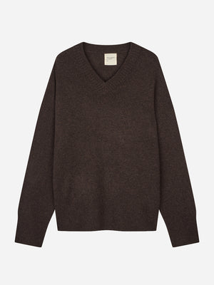 Premium V-Neck – Black Truffle