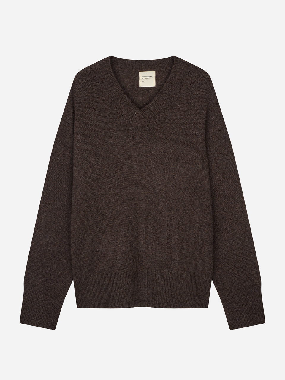 Premium V-Neck – Black Truffle