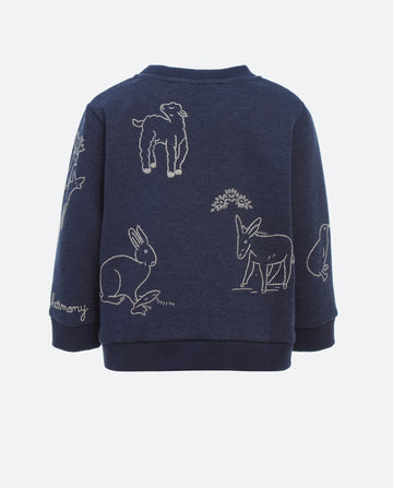 SEA NY DEMI WORKWEAR SWEATSHIRT