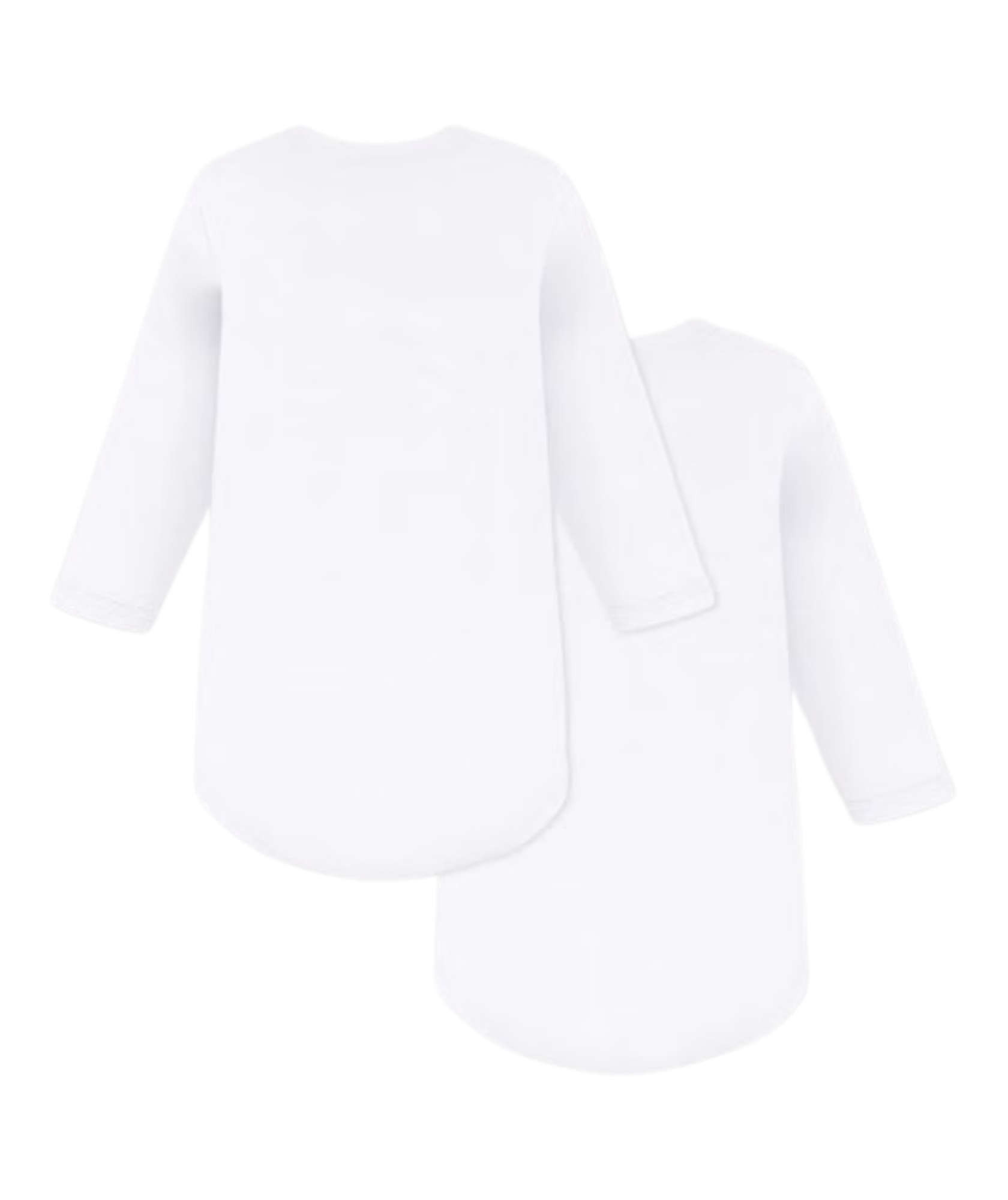 2-pakke langærmet body