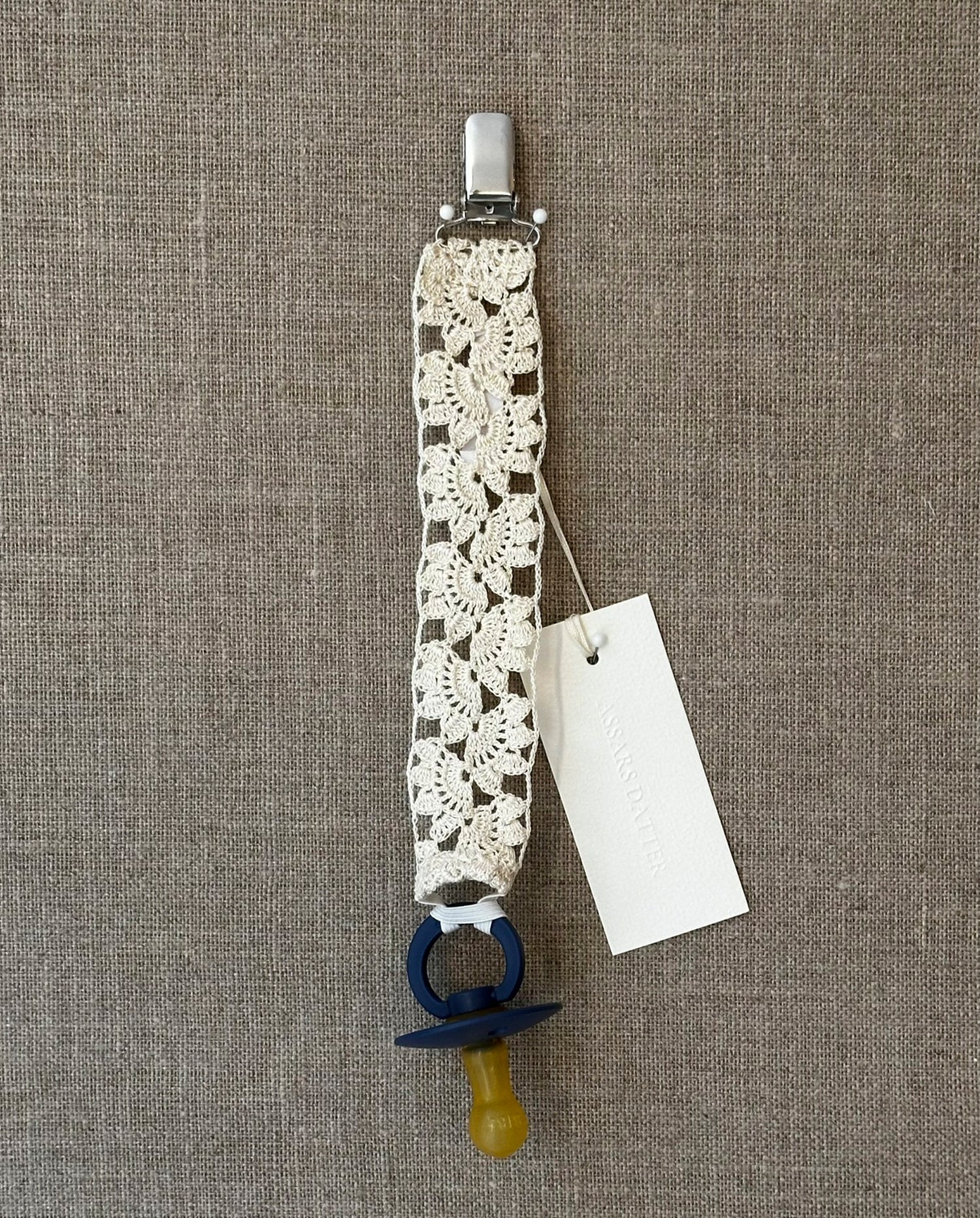 Handwoven Pacifier Clip