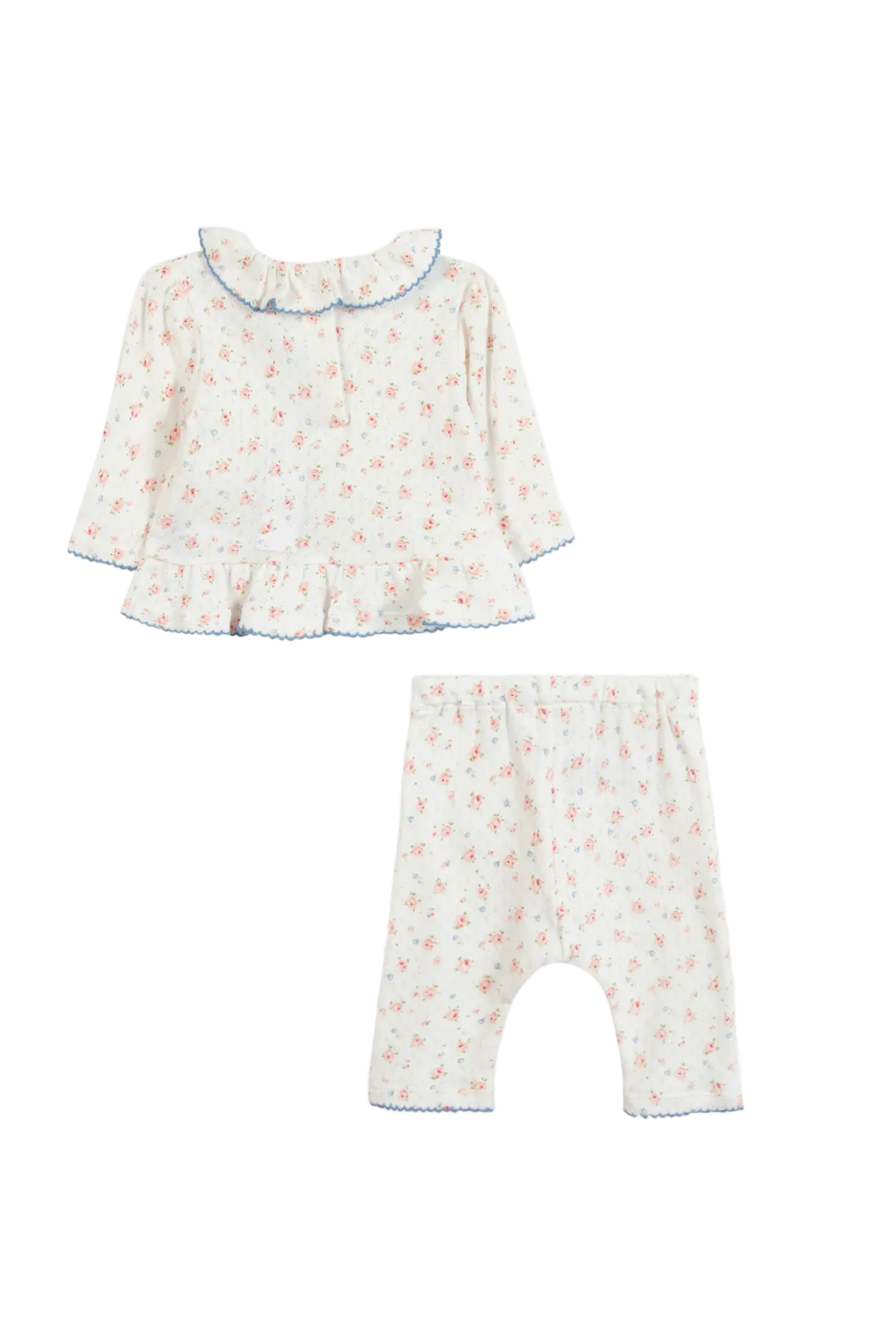 Blomstret Baby Sommersæt
