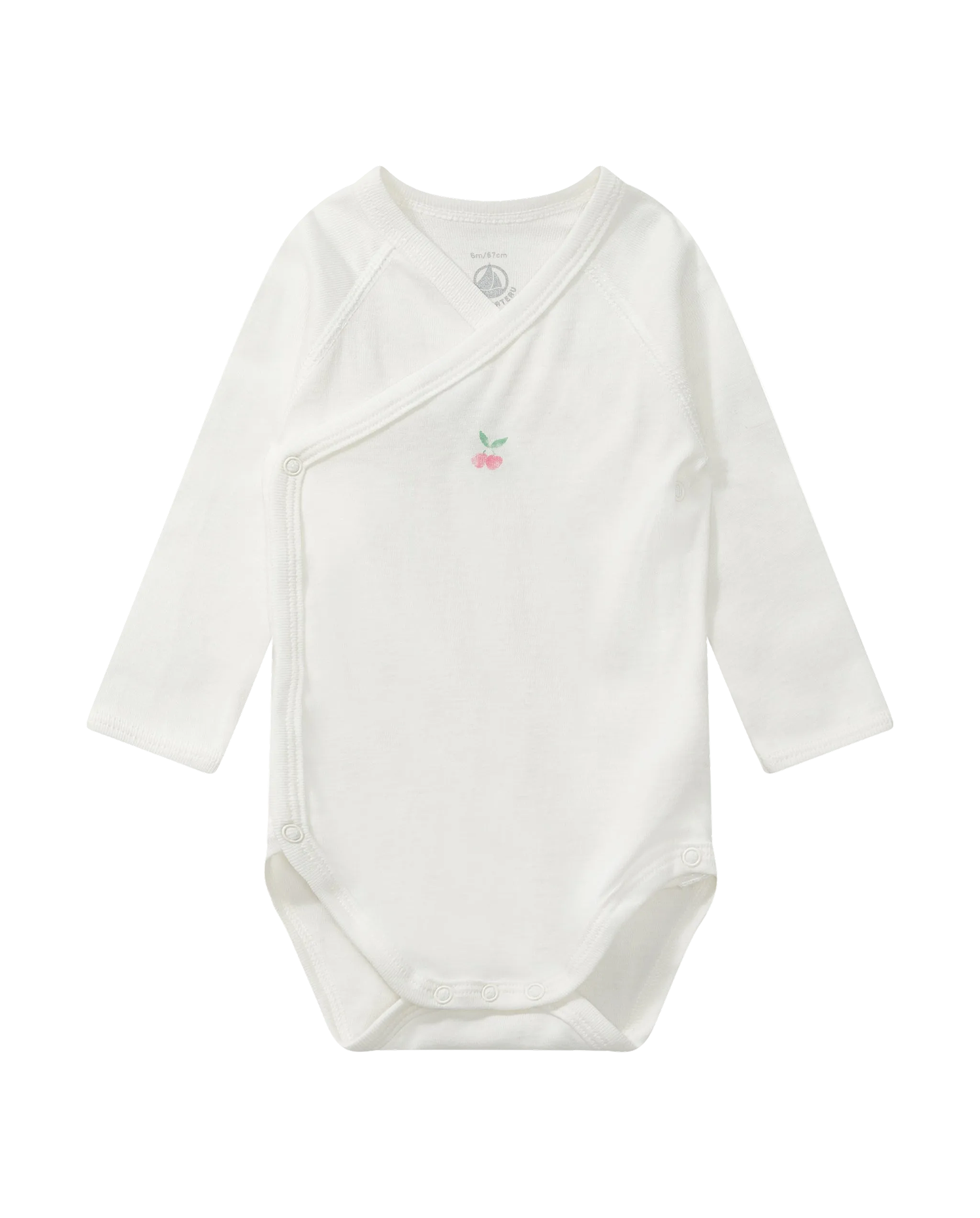 Langærmet crossover body