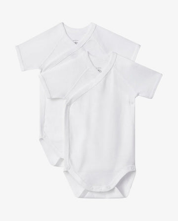 PETIT BATEAU BODYS 2-PACK SHORTSLEEVED