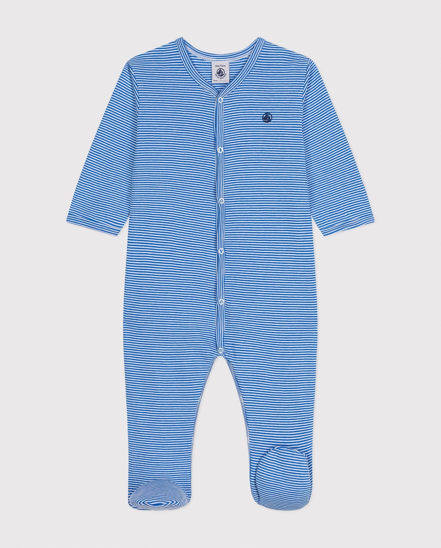 PETIT BATEAU PYJAMAS W.FEET - CO LABEL